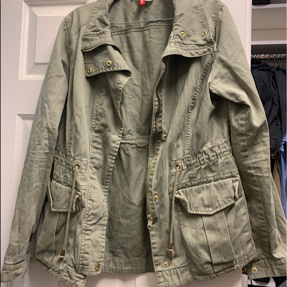 Divided Green Jacket